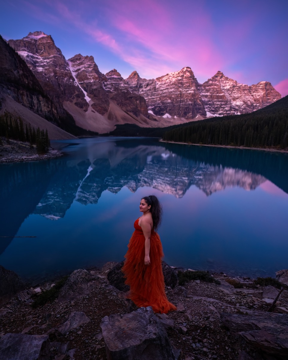 Preview of featured Moraine Lake Instagram post
