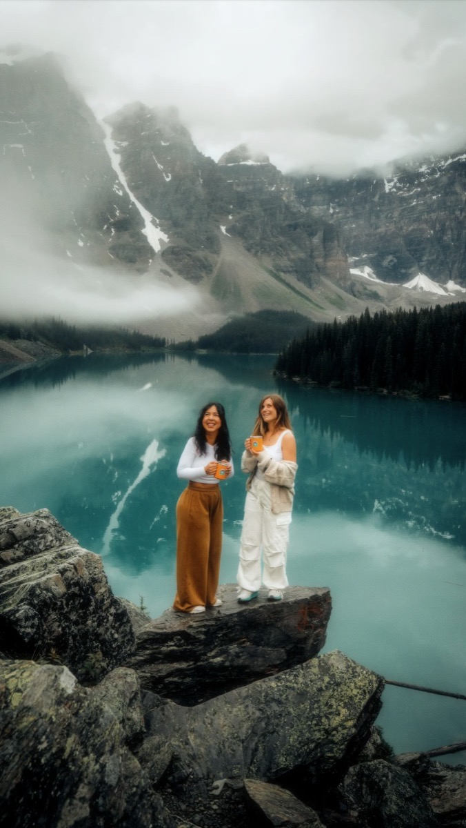 Preview of featured Moraine Lake Instagram reel