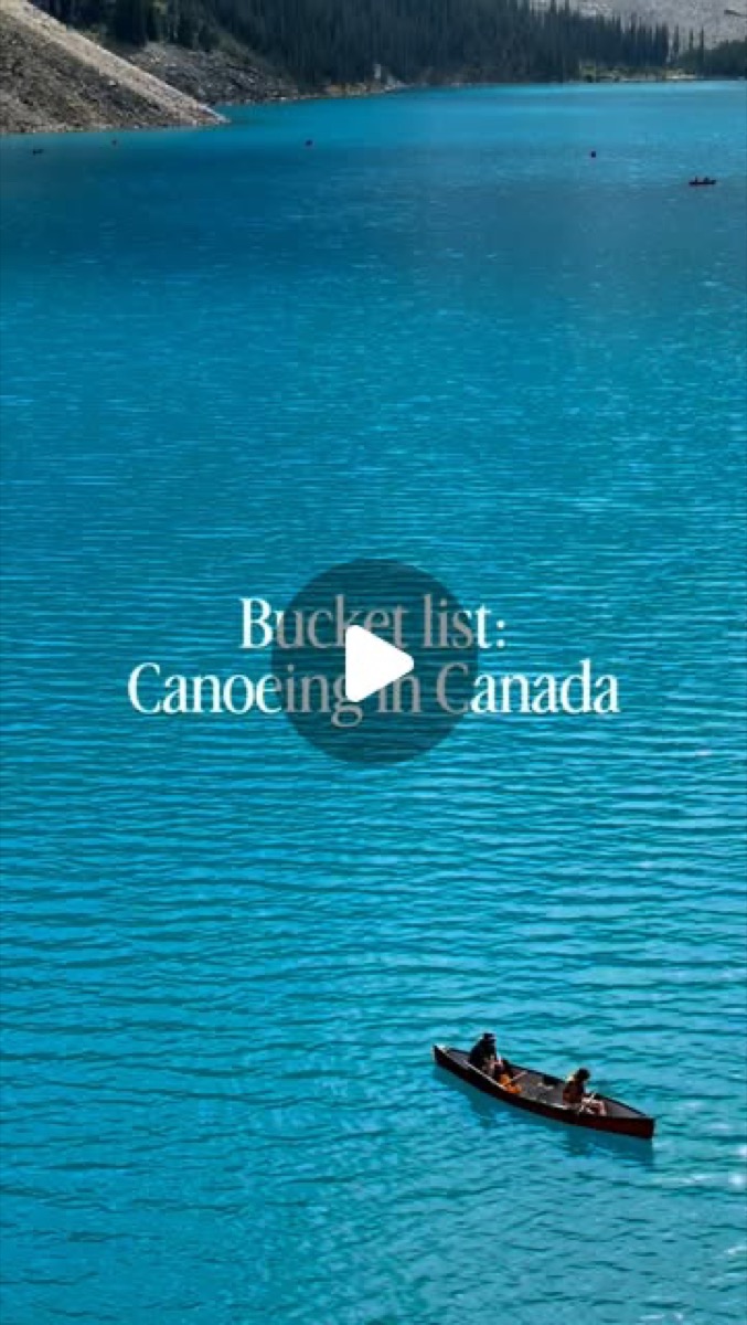 Preview of featured Moraine Lake Instagram reel
