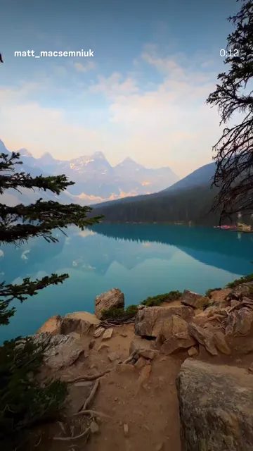 Preview of featured Moraine Lake Instagram story