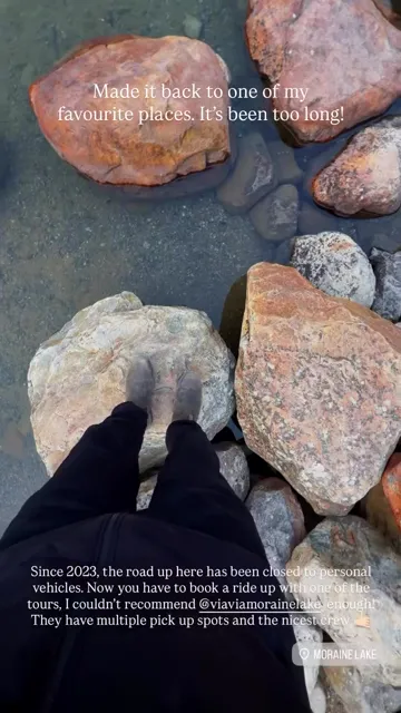 Preview of featured Moraine Lake Instagram story