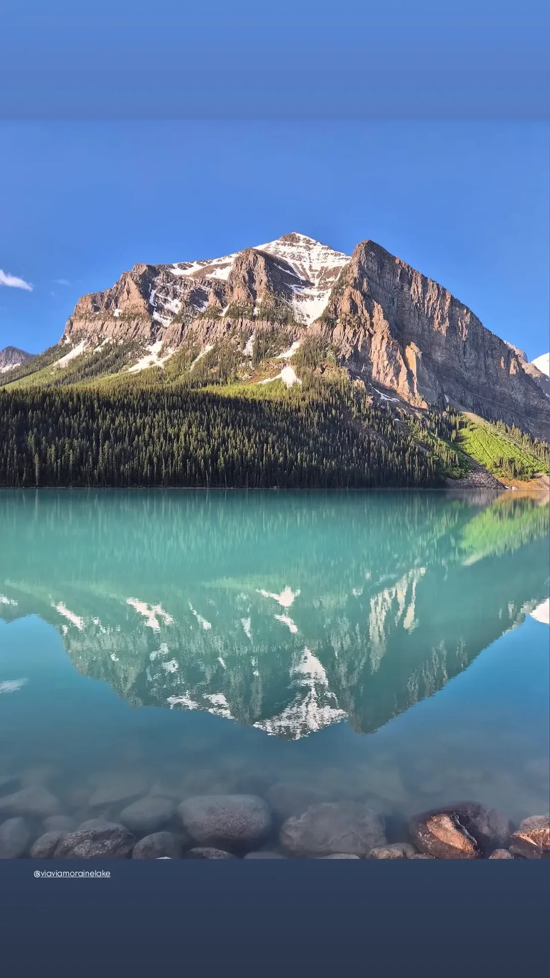 Preview of featured Moraine Lake Instagram story