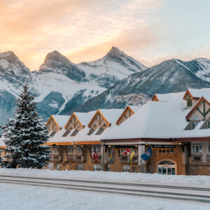 Canmore three sisters