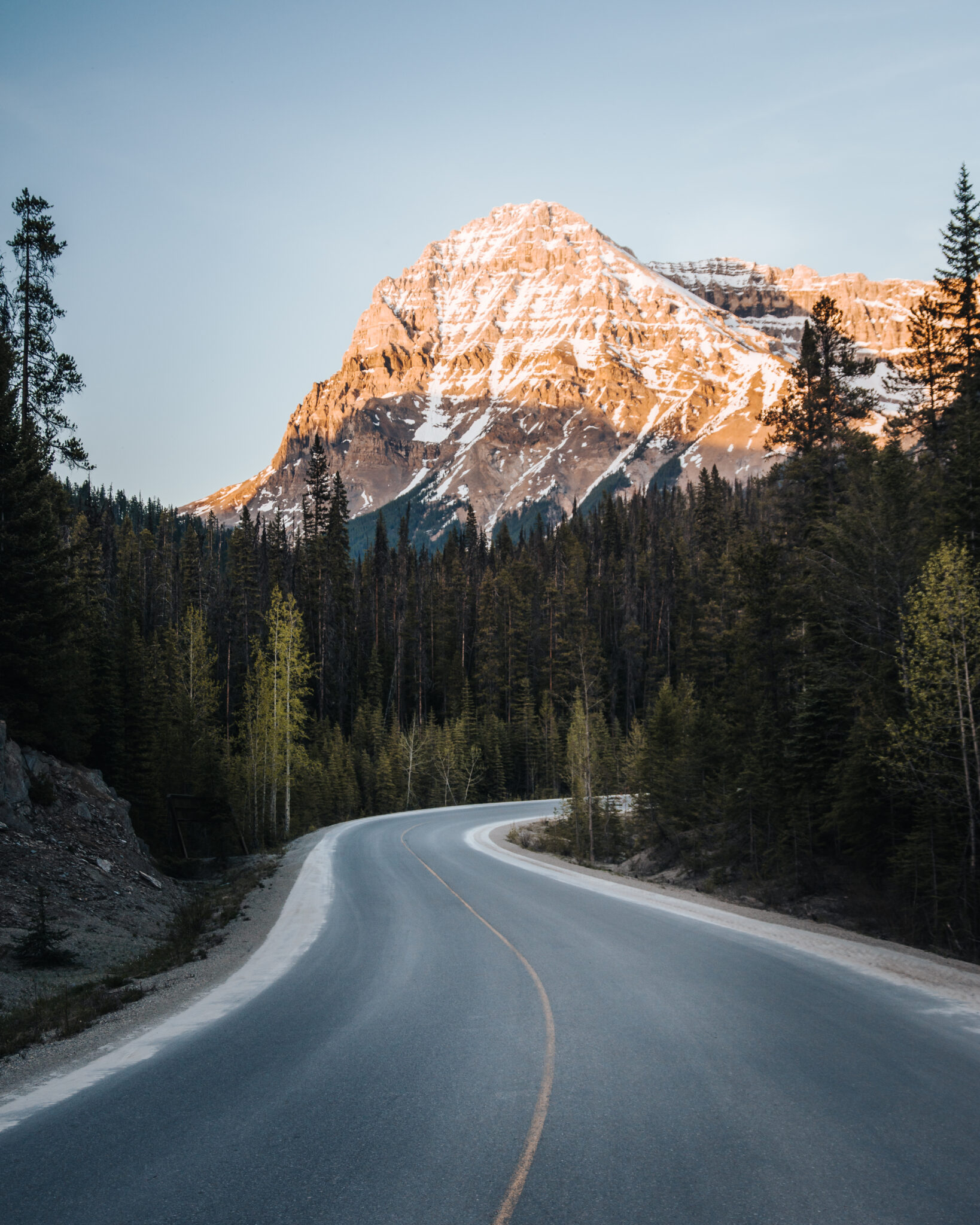 Road in Banff