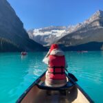 Canoeing on Lake Louise