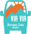 Via Via Moraine Lake Shuttle Logo