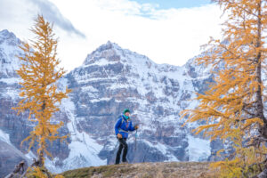 Hiking Larch Valley