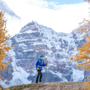 Hiking Larch Valley