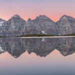 Moraine Lake Hike at Sunrise