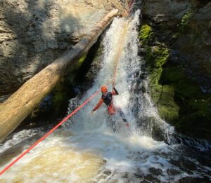 Banff canyoning